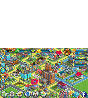 Be sure to keep your citizens happy, or you won't generate the revenues you need to build the city of your dreams. Much like in the real world, citizen satisfaction is key to success if you want to be a tycoon of this township. Different environments and dozens of different buildings will help drive that happiness. 